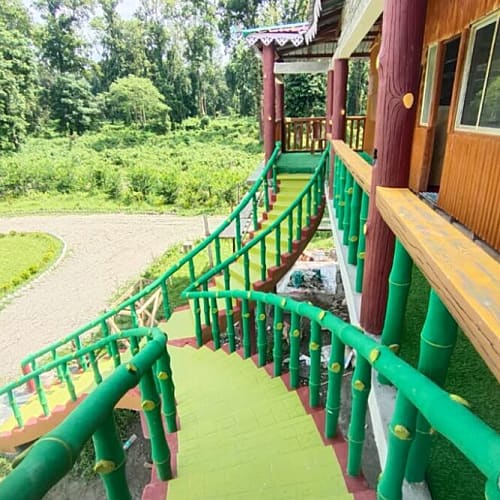 Front View Of Resort