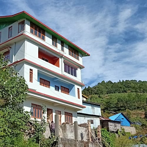 OKR1086 Beautiful Okhrey Homestay with mountain View