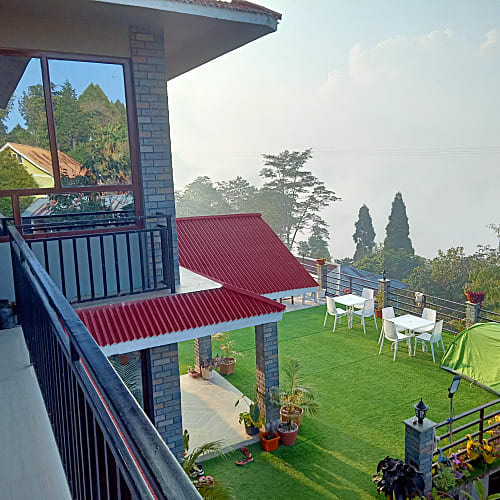 CRK299 Mountain facing garden villa in Charkhole