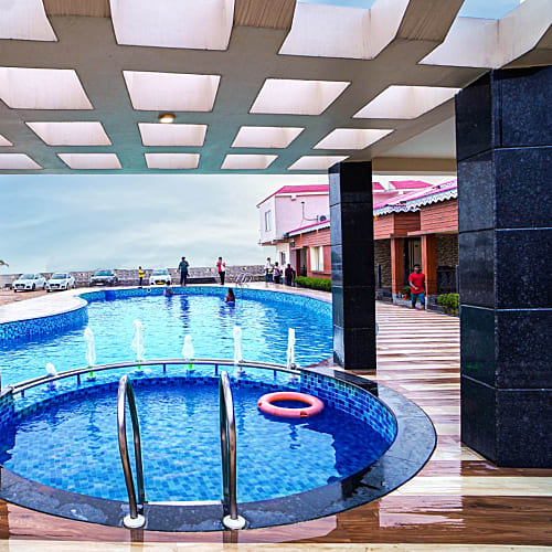 MDM567 Beachside luxury resort in Mandarmani with swimming pool