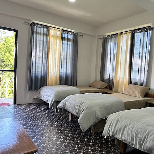 LAM262 Mountain view standard homestay in Lamahatta