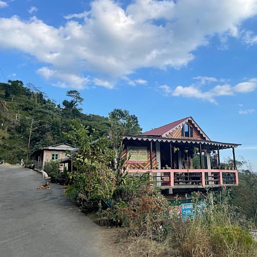 TBK105 Tea garden facing economy homestay in Tabakoshi