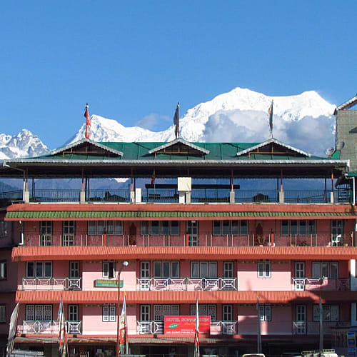 Front View Of Hotel