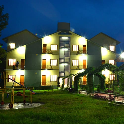 Front View Of Resort