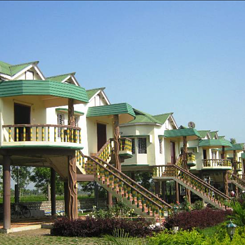 Front View Of Resort