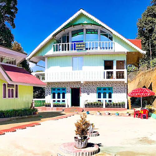 OKR1092 Beautiful Okhrey Homestay with Wooden Rooms