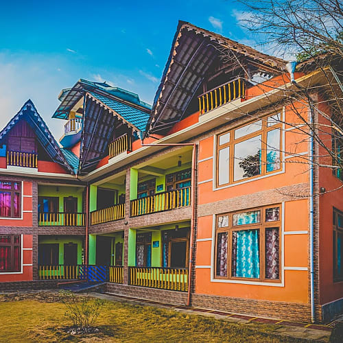 Front View Of Hotel