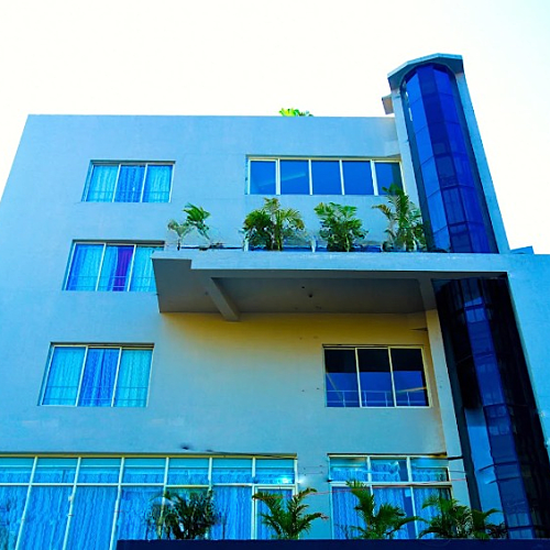 Front View Of Hotel