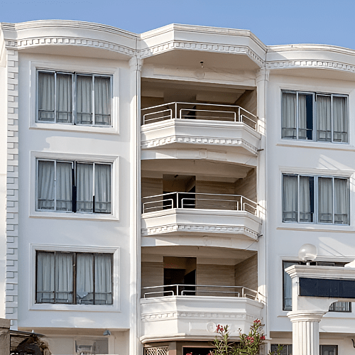 Front View of Hotel