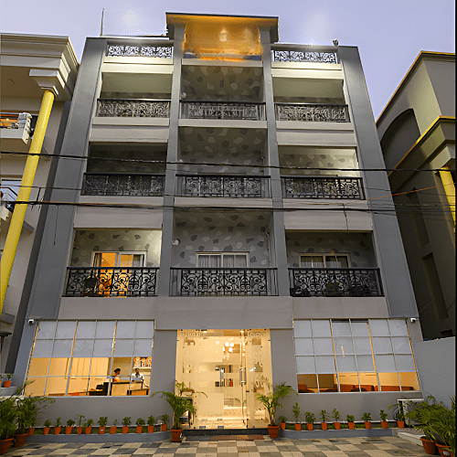 Front View Of Hotel