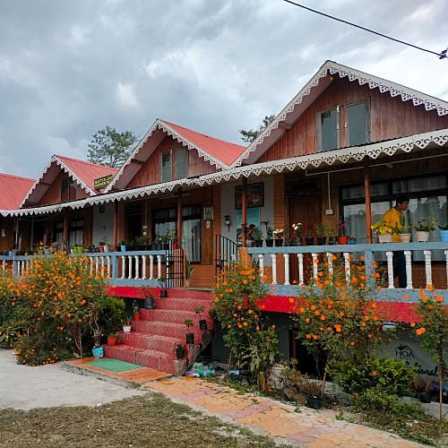 Front view of Homestay