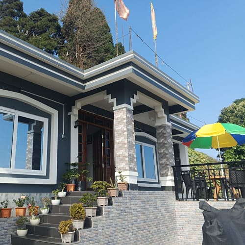TNC1187 Beautiful Tinchuley Homestay with Hill view