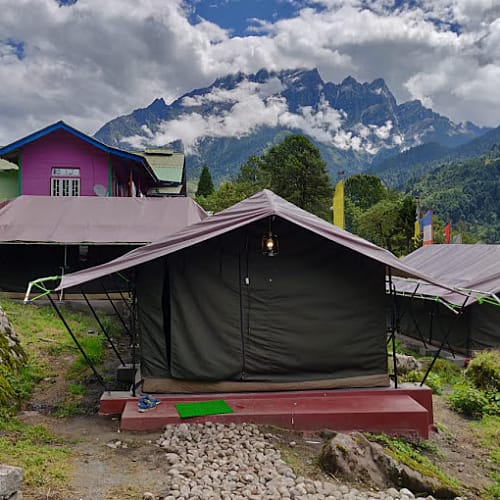 LCG1265 Mountain view Tent in Lachung