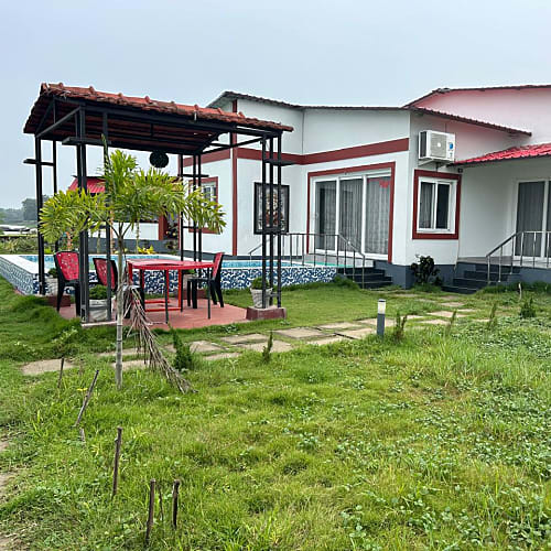KOL1431 Pet Friendly Ganga Facing Resort Near Kolkata