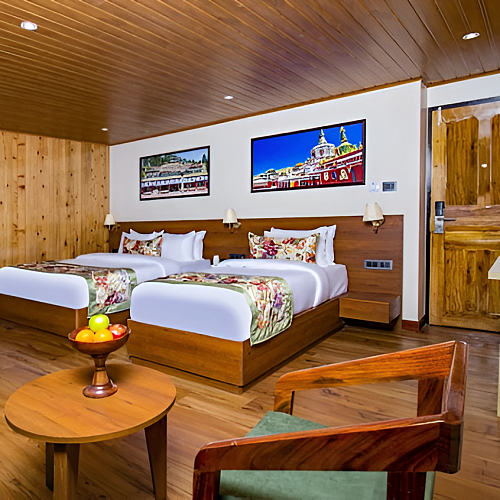 DRJ1243 Luxurious Mountain View Hotel In Darjeeling