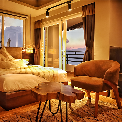 Premium Double with Mountain View & Balcony